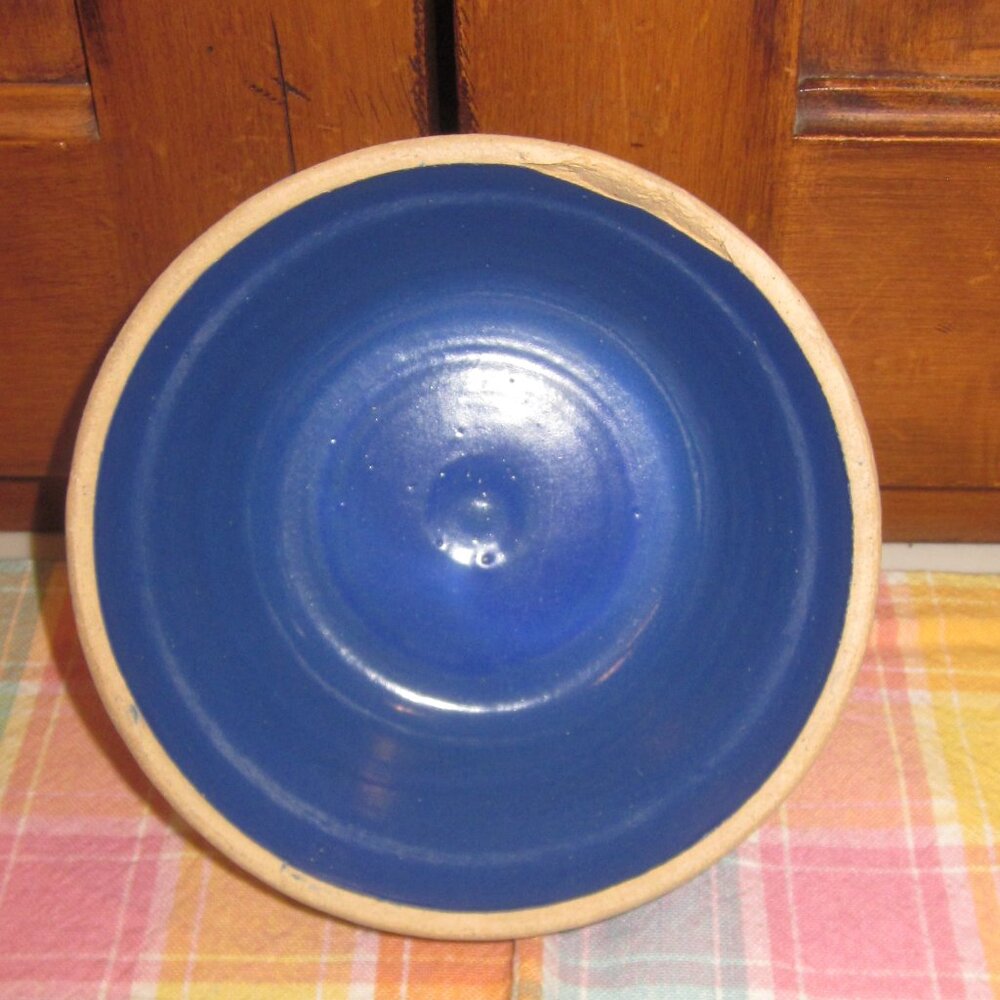 Vintage Cobalt Blue Bowl
